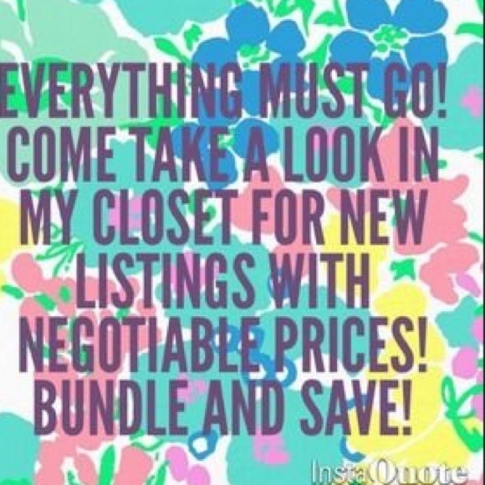 Check out my closet - priced to sell!